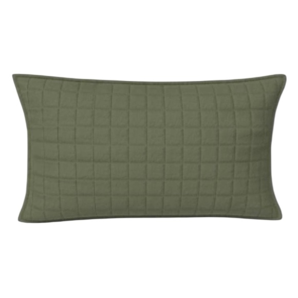 Casaluna Heavyweight Linen Blend Quilt Pillow King Sham - Picture 1 of 5